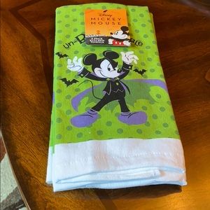 UnBooLievable Mickey Kitchen Towels Halloween